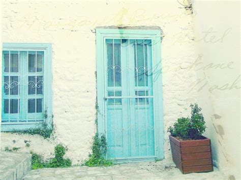 Pale Blue Door Romantic Home Decor Rustic Doors Romantic Homes