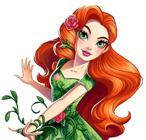 ¡dc Super Hero Girls Blog Artwork De Poison Ivy