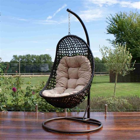 Wicker Hanging Outdoor Chair Rattan Swing Cane Hanging Egg Chair Java