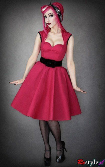 alternative pinup on twitter rockabilly dress halter swing dress dress