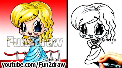 Signup for free weekly drawing tutorials. OSCARS - How to Draw a Movie Star - How to Draw Chibi ...