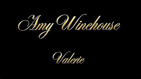 Amy Winehouse Valerie Lyrics Youtube