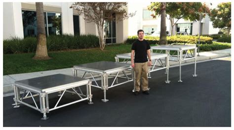 Outdoor Concert Stages And Outdoor Stages For Schools The Stage Depot