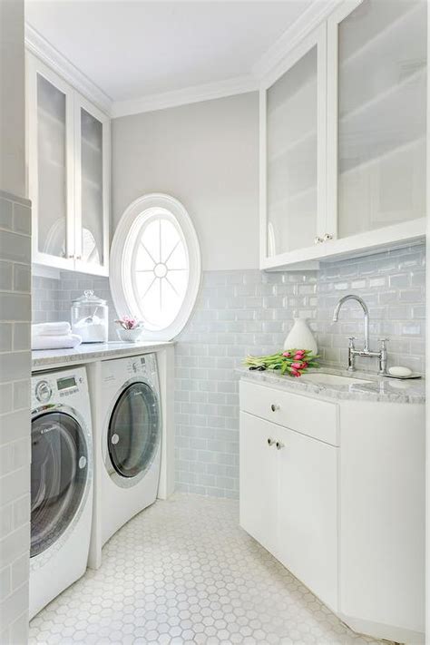 Modern laundry room ideas for small spaces. How to Get a Fresh & Functional Laundry Room - Mosaik Blog