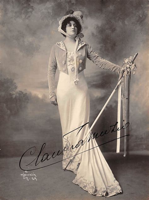 Opera Diva Claudia Muzio Fabulous Signed Original Mishkin Photo As