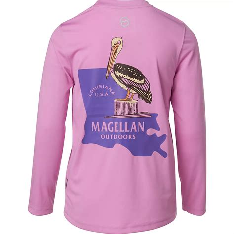 magellan girls local state gfx louisiana long sleeve t shirt academy