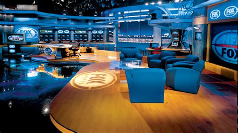 Fox Nfl Set Design Sports Sets Broadcast Design International Inc