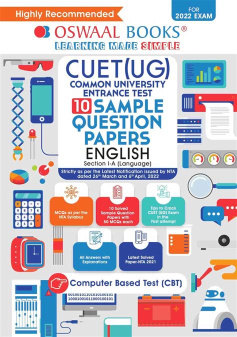 Oswaal Nta Cuet Ug 10 Sample Question Papers English Entrance Exam