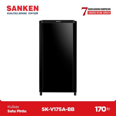 Promo Sanken Kulkas Satu Pintu Sk V A Bb Hitam Cicil X Jakarta Barat Sanken Official