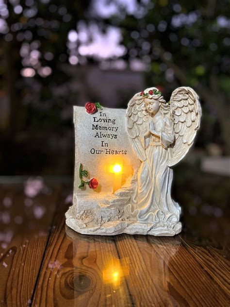 Oakiway Memorial Gifts Garden Angel Statue Sympathy Gift Etsy