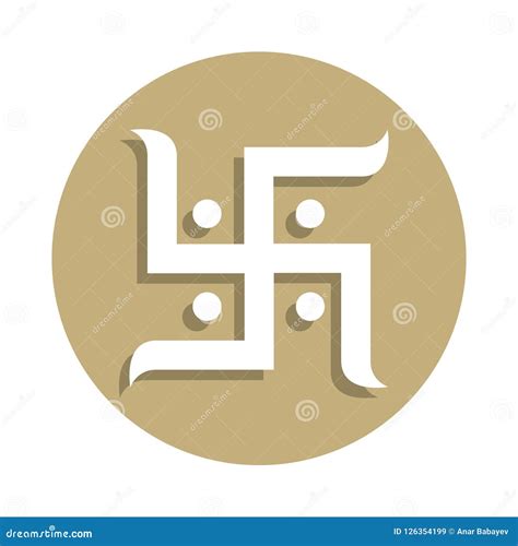 Jainism Symbol Icon Stock Photo 88548396