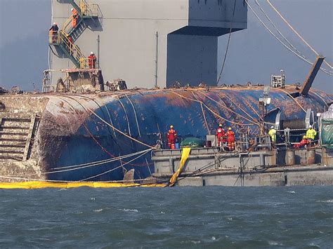 South Korea Tries To Raise Sewol Ferry Nearly 3 Years After Deadly Sinking Wbur News