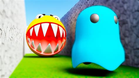 Angry Pacman 3d Animation Youtube
