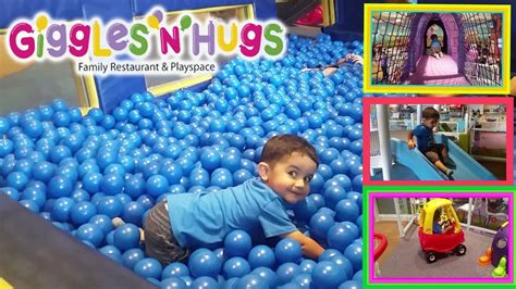 Giggles N Hugs Indoor Playground Pirate Ship Ball Pit Princess Castle Climber Tree House