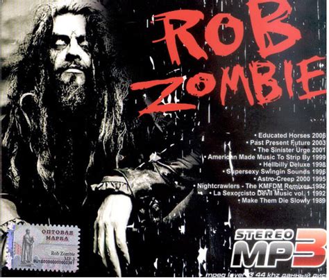 Rob Zombie Mp3 Mp3 160 Kbps Cd Discogs