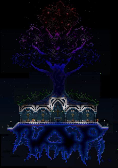 Because With Enough Blocks You Can Make Pretty Things In Terraria