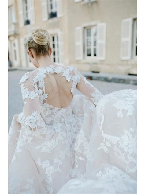 Monique Lhuillier Maeve Wedding Dress Used Size 8 4000