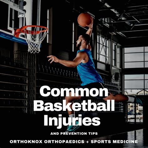 Common Basketball Injuries Orthoknox