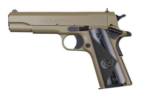 Colt Model 1991 Government 45 Acp Pistol With 5 Barrel Fde Cerakote