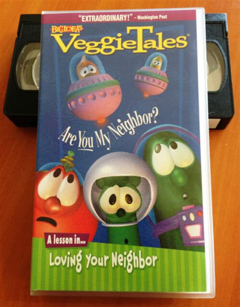 Veggietales ~ Are You My Neighbor ~ Vhs Video 80689517532 Ebay