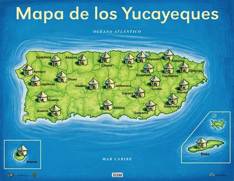 Aes C115 Mapa De Los Yucayeques Tienda Anisa
