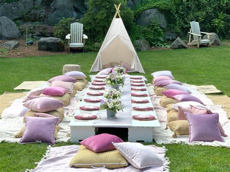 Outdoor Picnic Party Rentals - Decor & Props - Kids Parties — Dream & Party