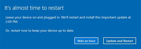 How To Postpone The Restart For It S Almost Time To Restart By More Than One Hour R Techsupport