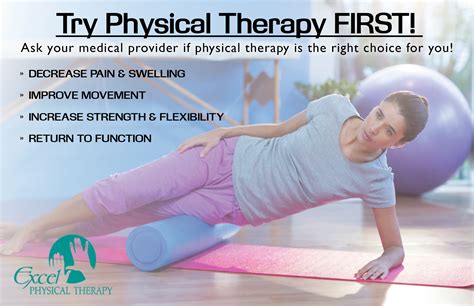Why Should I Try Physical Therapy Excel Physical Therapy