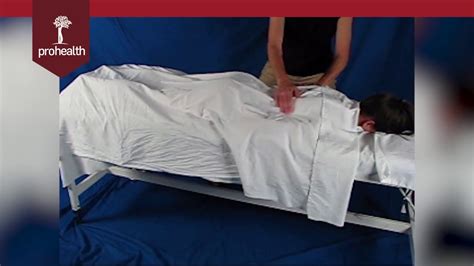 full body rocking techique for massage therapists youtube