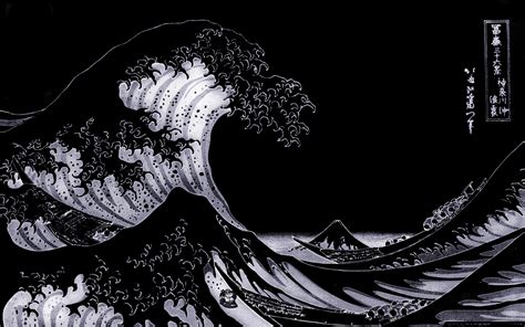 The Great Wave Off Kanagawa Wallpapers And Backgrounds 4k Hd Dual Screen