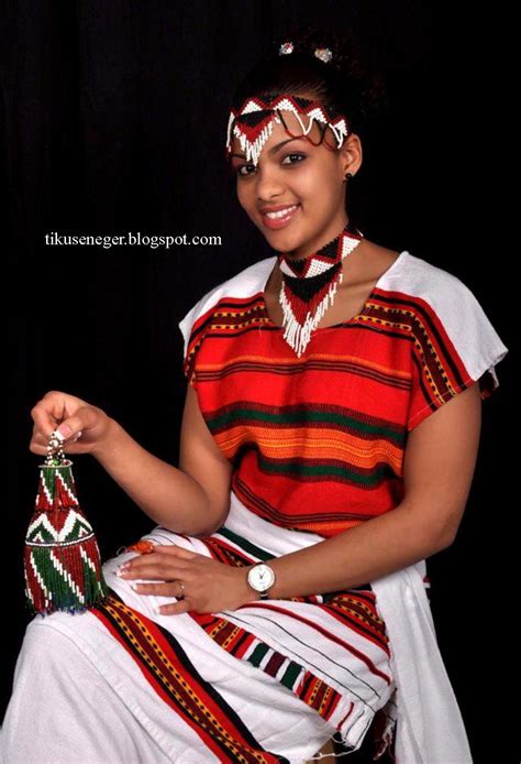 Tikuse Neger Ethiopian Traditional Dress
