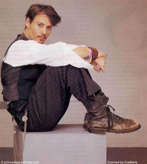 Johnny Wearing His Favorite Shoes Johnny Depp Johnny Johnny D