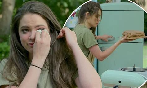 Great British Bake Off Lottie Is Eliminated During 80s Week Daily Mail Online