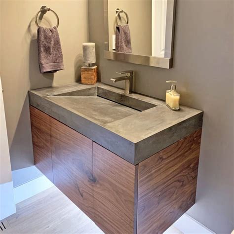 Custom Walnut Bathroom Vanity Cabinet Hand Made Soft Close Etsy