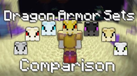 Hypixel Skyblock All Dragon Armor Sets Comparison The Best Dragon