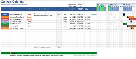 10 Free Content Calendar Templates In Excel Sheets And Clickup 2023