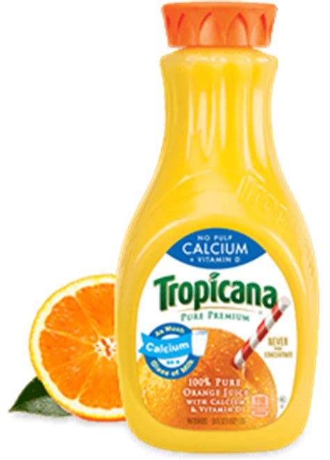 Tropicana Pure Premium Calcium Vitamin D Orange Juice 64 Fl Oz Shop