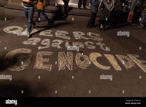 Competing rallies by pro-Palestine and pro-Israel on Washington Square