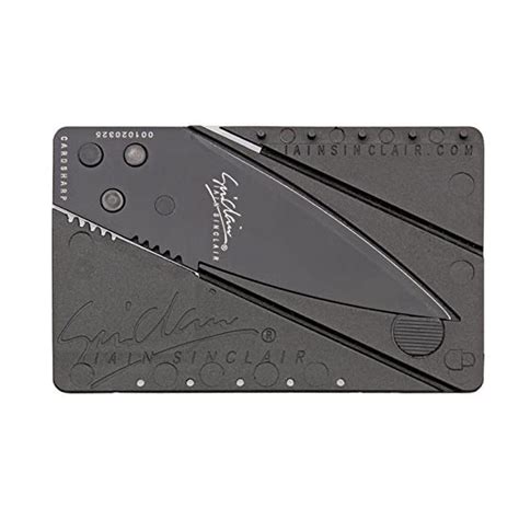 Credit Card Sized Folding Knife For Your Hunting And Self Defense