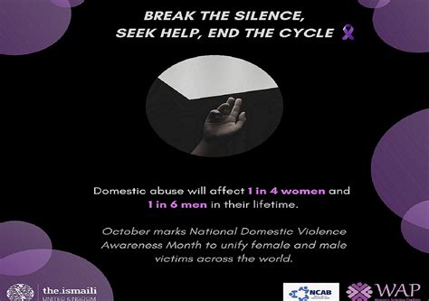 Domestic Violence Awareness Month Theismaili