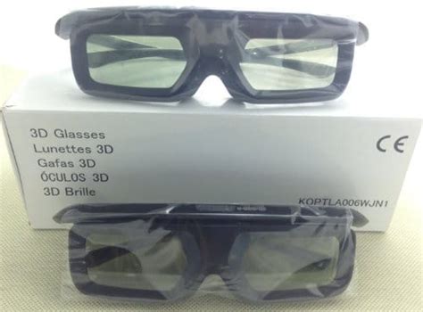 2 Pairs New Sharp Aquos An3dg40 Bluetooth Rf Active 3d Glasses Black 4k Hdtv Store