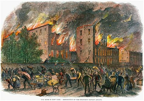 Posterazzi New York Draft Riots 1863 Nthe Destruction Of The Colored