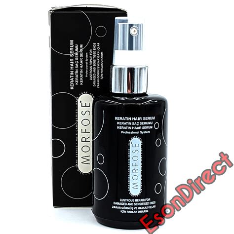 Provides the adequate amount of nutrients to the hair. Morfose Professional Keratin Hair Serum 75ml - Eson