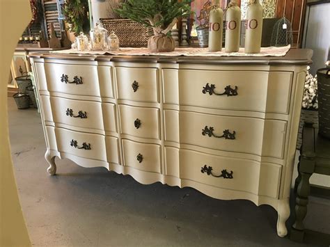 Lovely French Provincial Dresser Painted With Chalk Paint By Annie