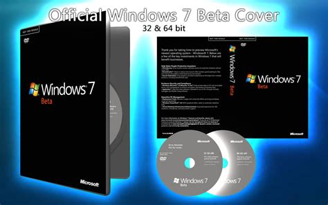 Official Windows 7 Beta Cover By Janek2012 On Deviantart
