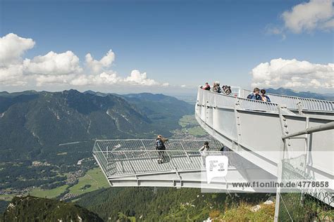 Aussichtsplattform Alpspix Osterfelderkopf Alpspitze Bayern