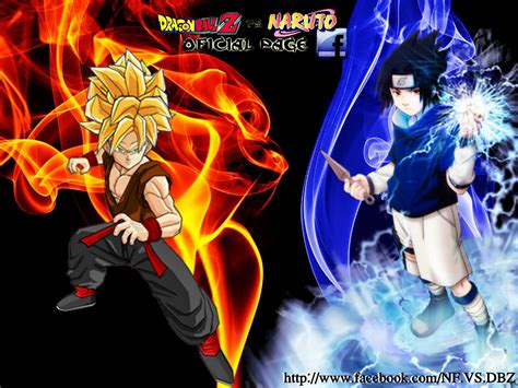 Naruto and dragonball z wallpaper. Naruto vs Dragon ball z as melhores imagens: Naruto vs Dragon ball z wallpapers