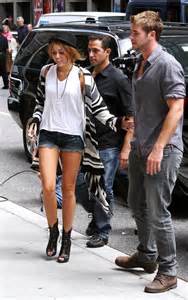 Image captionmiley and liam were pictured together back in june. Miley Cyrus and Liam Hemsworth were together on their way ...