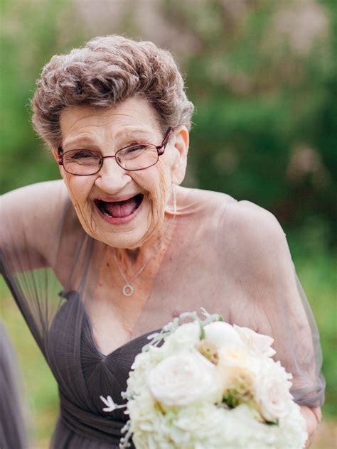 this gorgeous 89 year old grandma stole the show as a bridesmaid bridesmaids and groomsmen