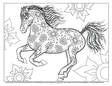 Princess And Horse Coloring Pages At Free Printable